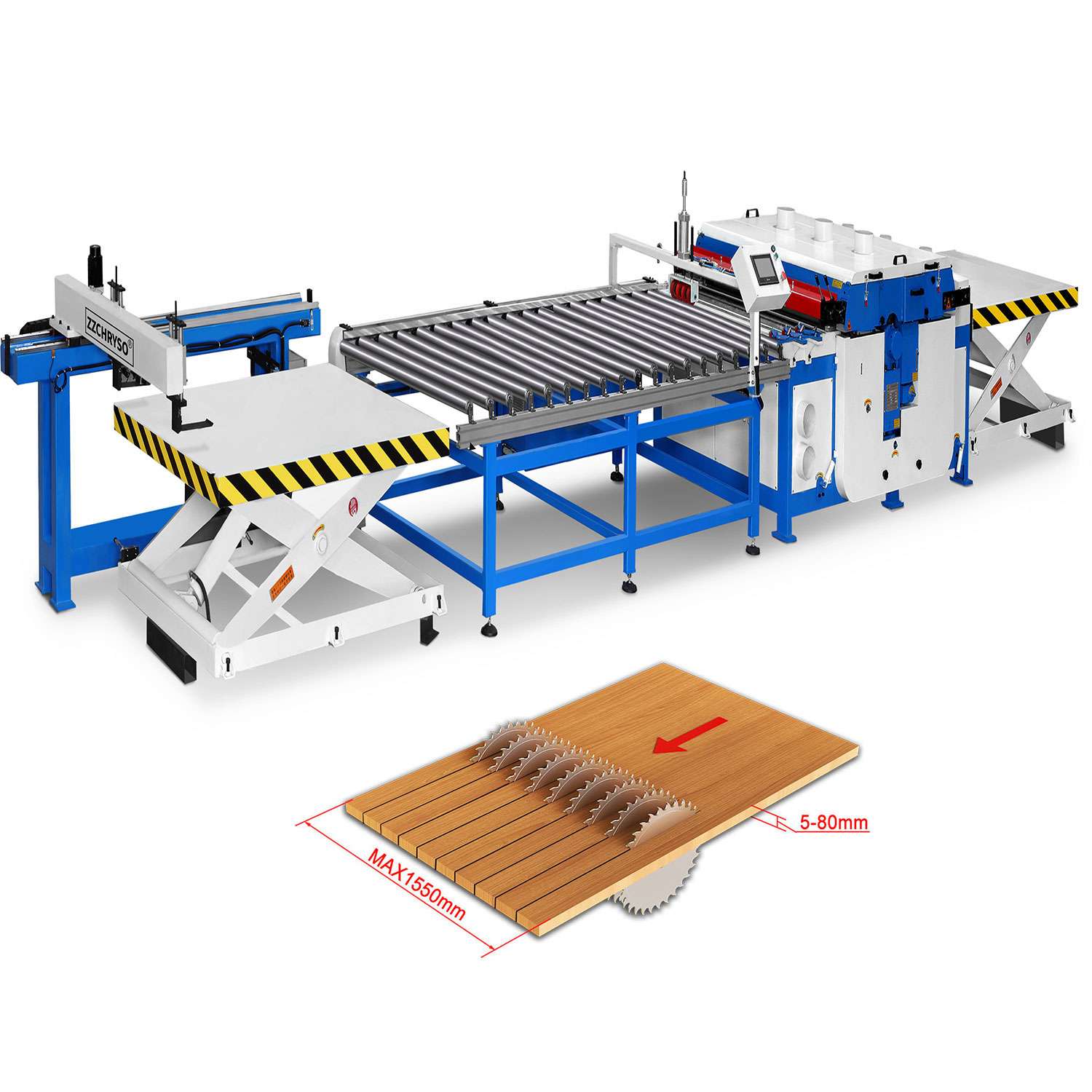 Plank Multi Rip Saw 204 Plank Multi Rip Saw 204