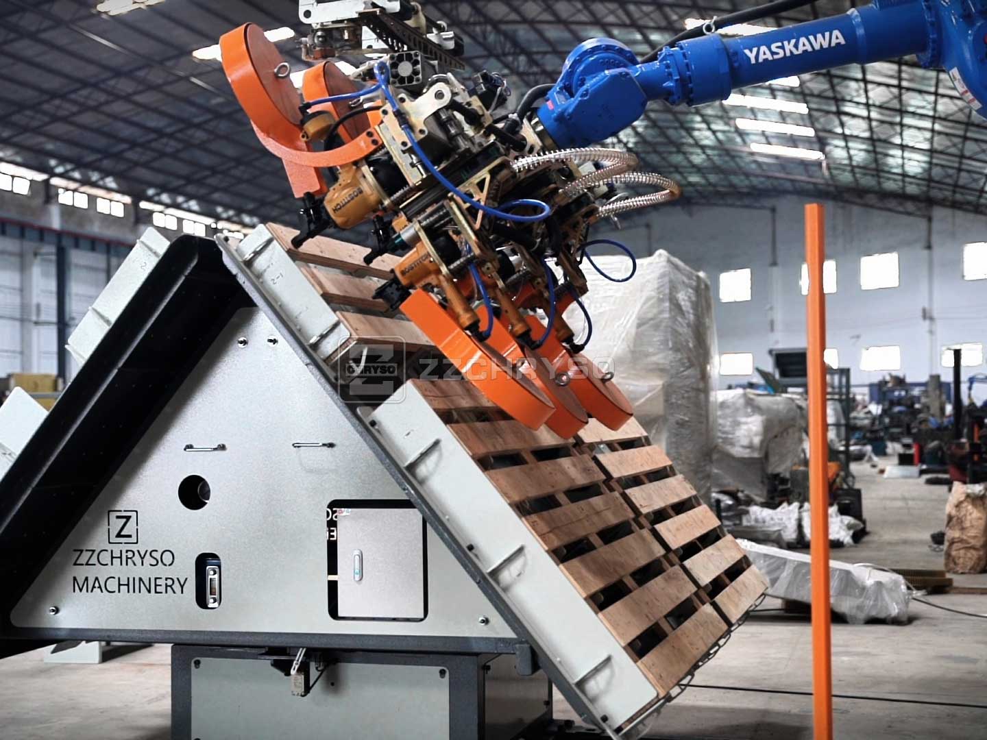Robot Pallet Nailing Machine 01 Robot Pallet Nailing Machine 01